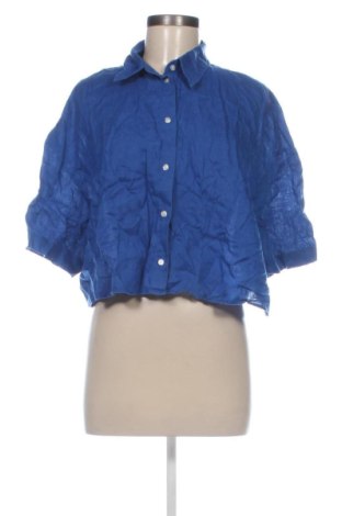 Дамска риза H&M, Размер M, Цвят Син, Цена 11,75 €, #137304117