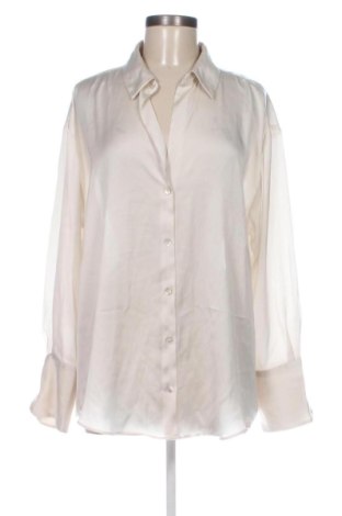 Cămașă de femei Zara, Mărime XXL, Culoare Ecru, Preț 120,73 Lei, #137402805