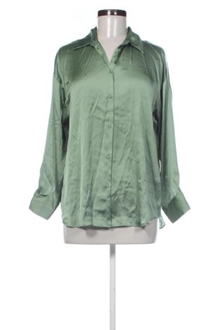 Дамска риза Zara, Размер M, Цвят Зелен, Цена 9,00 €, #137404400