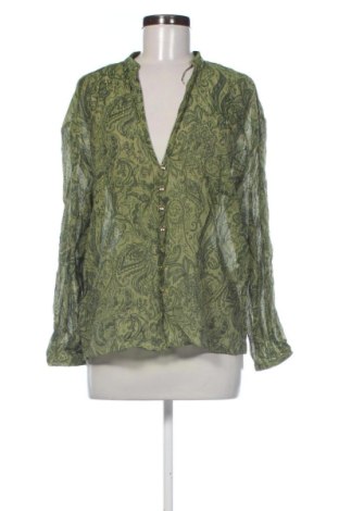 Дамска риза Zara, Размер XL, Цвят Зелен, Цена 14,00 €, #137407169