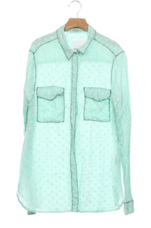 Дамска риза Guess, Размер XS, Цвят Зелен, Цена 32,45 €, #137407255