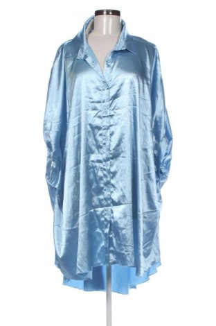 Cămașă de femei Vonda, Mărime 4XL, Culoare Albastru, Preț 68,24 Lei, #137407414