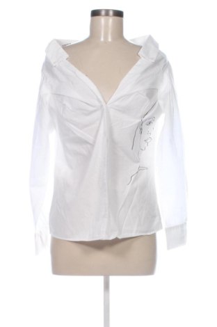 Damska koszula H&M, Rozmiar M, Kolor Biały, Cena 71,97 zł, #137415157