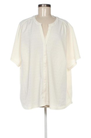 Damenbluse Laura Torelli, Größe 4XL, Farbe Ecru, Preis 8,00 €, #137415707