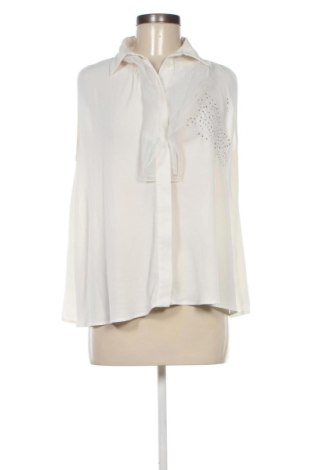 Dámska košeľa  Elisabetta Franchi, Veľkosť L, Farba Kremová, Cena  88,00 €, #137419099