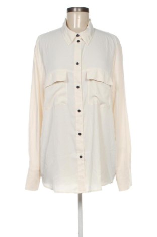 Cămașă de femei H&M, Mărime XL, Culoare Ecru, Preț 62,99 Lei, #137425161