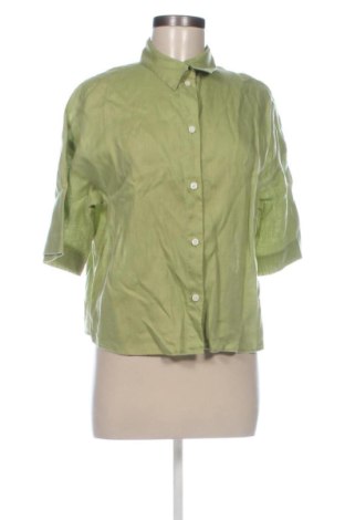 Cămașă de femei H&M, Mărime S, Culoare Verde, Preț 47,24 Lei, #137442483