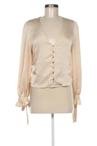 Cămașă de femei Zara, Mărime M, Culoare Bej, Preț 88,29 Lei, #137448201