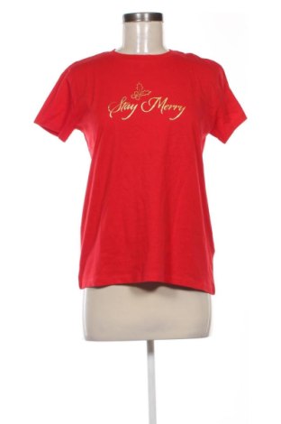 Tricou de femei Sinsay, Mărime M, Culoare Roșu, Preț 41,99 Lei, #137404596