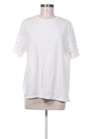 Damski T-shirt Sinsay, Rozmiar XL, Kolor Biały, Cena 33,87 zł, #137407067