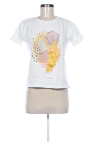 Damski T-shirt Sinsay, Rozmiar XS, Kolor Kolorowy, Cena 29,63 zł, #137408627