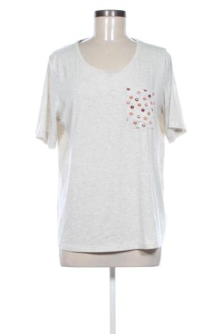 Damski T-shirt Esmara, Rozmiar L, Kolor ecru, Cena 33,87 zł, #137412888