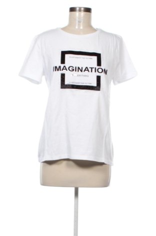 Damski T-shirt Mohito, Rozmiar L, Kolor Biały, Cena 40,33 zł, #137413578
