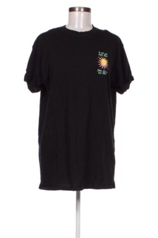 Damen T-Shirt Bershka, Größe S, Farbe Schwarz, Preis 11,73 €, #137419104