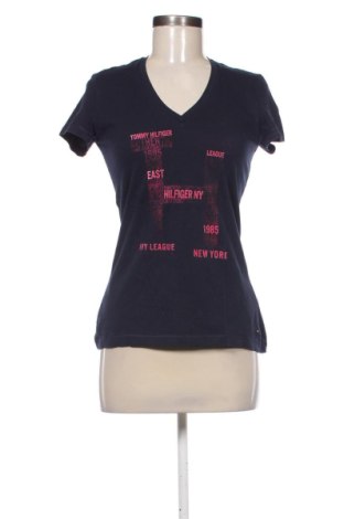 Дамска тениска Tommy Hilfiger, Размер S, Цвят Син, Цена 23,00 €, #137421606