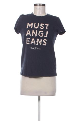 Damen T-Shirt Mustang, Größe XS, Farbe Blau, Preis 12,00 €, #137428065