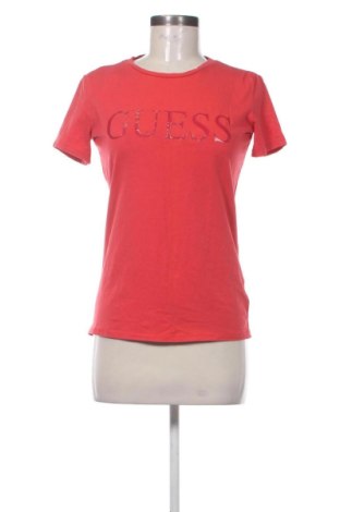 Damski T-shirt Guess, Rozmiar M, Kolor Czerwony, Cena 101,60 zł, #137428600