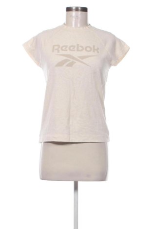 Damski T-shirt Reebok, Rozmiar M, Kolor ecru, Cena 48,00 zł, #137428902
