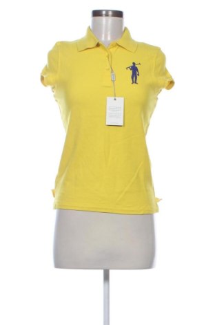 Damski T-shirt Polo Club, Rozmiar S, Kolor Żółty, Cena 131,24 zł, #137433628