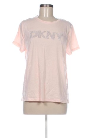 Γυναικείο t-shirt DKNY Jeans, Μέγεθος L, Χρώμα Ρόζ , Τιμή 24,33 €, #137434963