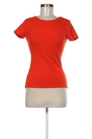 Дамска тениска H&M, Размер S, Цвят Оранжев, Цена 11,00 €, #137438487