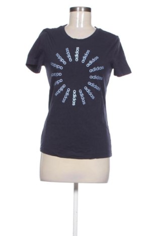 Дамска тениска Adidas, Размер S, Цвят Син, Цена 19,00 €, #137444137