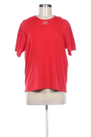 Tricou de femei Kalenji, Mărime L, Culoare Roșu, Preț 31,49 Lei, #137447191