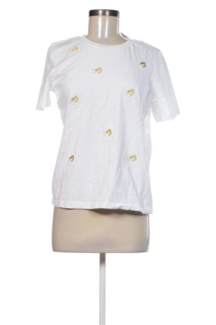 Γυναικείο t-shirt Sinsay, Μέγεθος S, Χρώμα Λευκό, Τιμή 8,76 €, #137459860