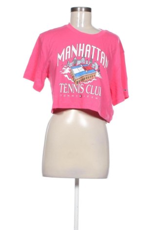 Tricou de femei Tommy Jeans, Mărime L, Culoare Roz, Preț 94,99 Lei, #137403131