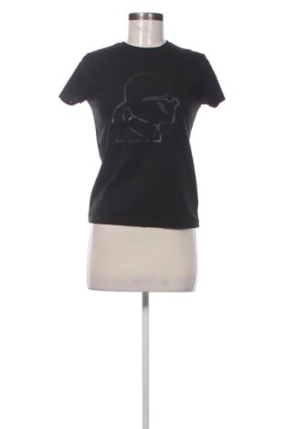 Damen T-Shirt Karl Lagerfeld, Größe XS, Farbe Schwarz, Preis 43,44 €, #137414258