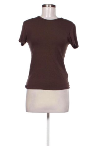 Damski T-shirt Amisu, Rozmiar M, Kolor Brązowy, Cena 59,02 zł, #137420684