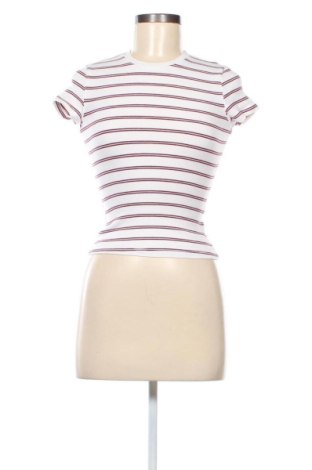 Damski T-shirt Bershka, Rozmiar XS, Kolor Kolorowy, Cena 29,63 zł, #137421471