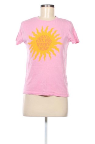 Damen T-Shirt Pull&Bear, Größe M, Farbe Rosa, Preis 9,00 €, #137421731