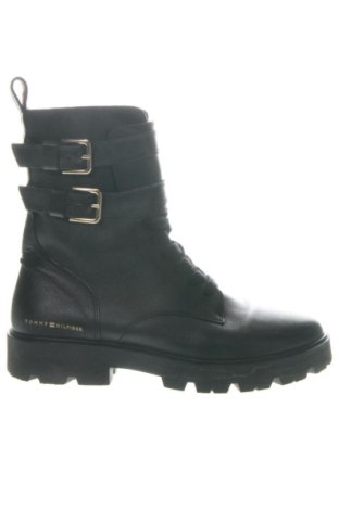 Damskie botki Tommy Hilfiger, Rozmiar 39, Kolor Czarny, Cena 334,45 zł, #137428322