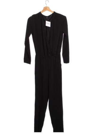 Дамски дълъг гащеризон H&M, Размер XS, Цвят Черен, Цена 12,00 €, #137405897