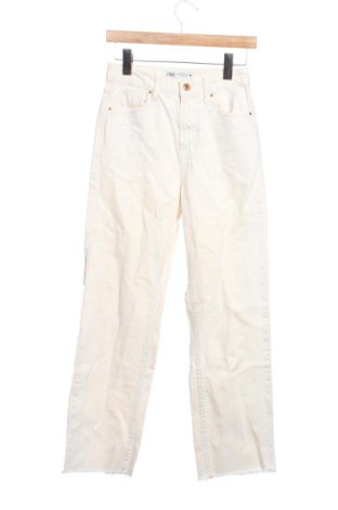 Női farmernadrág Zara, Méret XS, Szín Ekrü
, Ár 8 106 Ft, #137257859