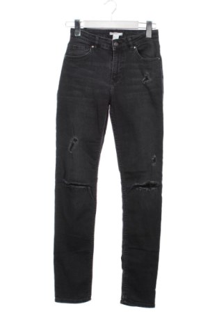 Дамски дънки H&M, Размер XS, Цвят Черен, Цена 11,00 €, #137382398