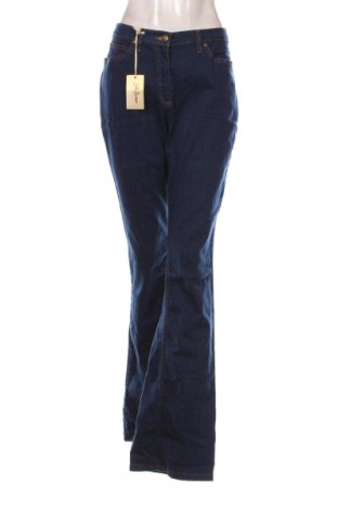 Blugi de femei John Baner, Mărime L, Culoare Albastru, Preț 114,00 Lei, #137390064
