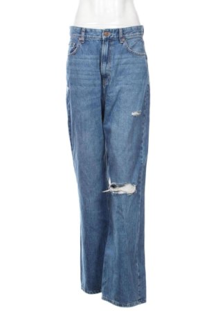 Dámské džíny  Bershka, Velikost M, Barva Modrá, Cena  461,00 Kč, #137402590