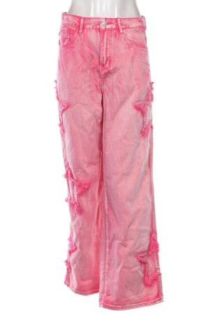 Blugi de femei SHEIN, Mărime S, Culoare Roz, Preț 73,49 Lei, #137407776
