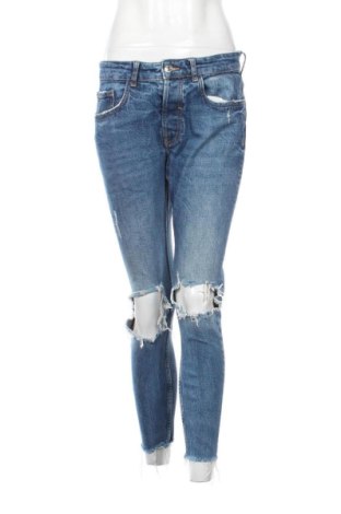 Dámske džínsy  Zara, Veľkosť L, Farba Modrá, Cena  16,00 €, #137408027
