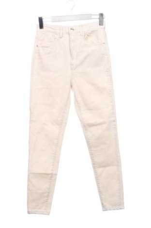 Damskie jeansy Stradivarius, Rozmiar S, Kolor ecru, Cena 67,74 zł, #137419167