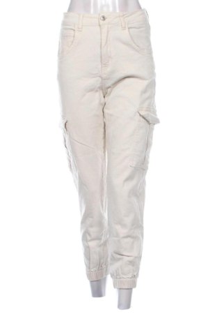 Damskie jeansy Hello Miss, Rozmiar S, Kolor ecru, Cena 38,10 zł, #137420921