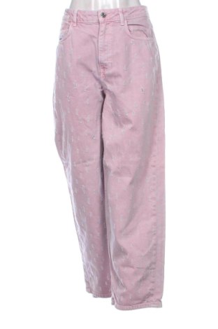 Damskie jeansy Unbranded, Rozmiar L, Kolor Różowy, Cena 55,04 zł, #137421241