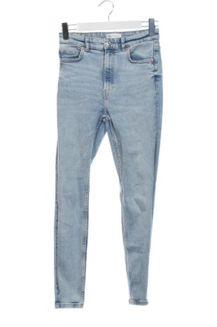 Damskie jeansy Zara, Rozmiar S, Kolor Niebieski, Cena 55,04 zł, #137429263