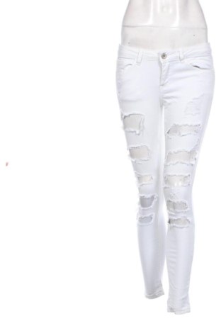 Damskie jeansy Unbranded, Rozmiar S, Kolor Biały, Cena 46,57 zł, #137431513