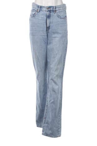 Blugi de femei Lindex, Mărime M, Culoare Albastru, Preț 56,26 Lei, #137436957