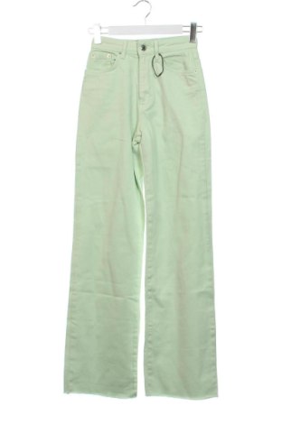 Damen Jeans Stradivarius, Größe XXS, Farbe Grün, Preis 18,00 €, #137443849