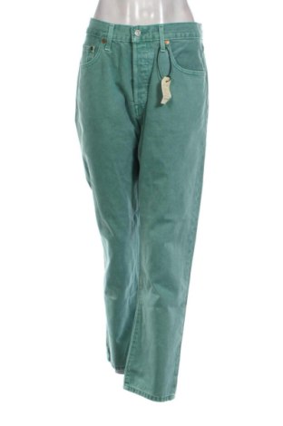 Дамски дънки Levi's, Размер L, Цвят Зелен, Цена 90,00 €, #137444544