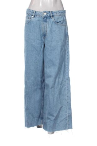 Blugi de femei Zara, Mărime L, Culoare Albastru, Preț 120,73 Lei, #137451861